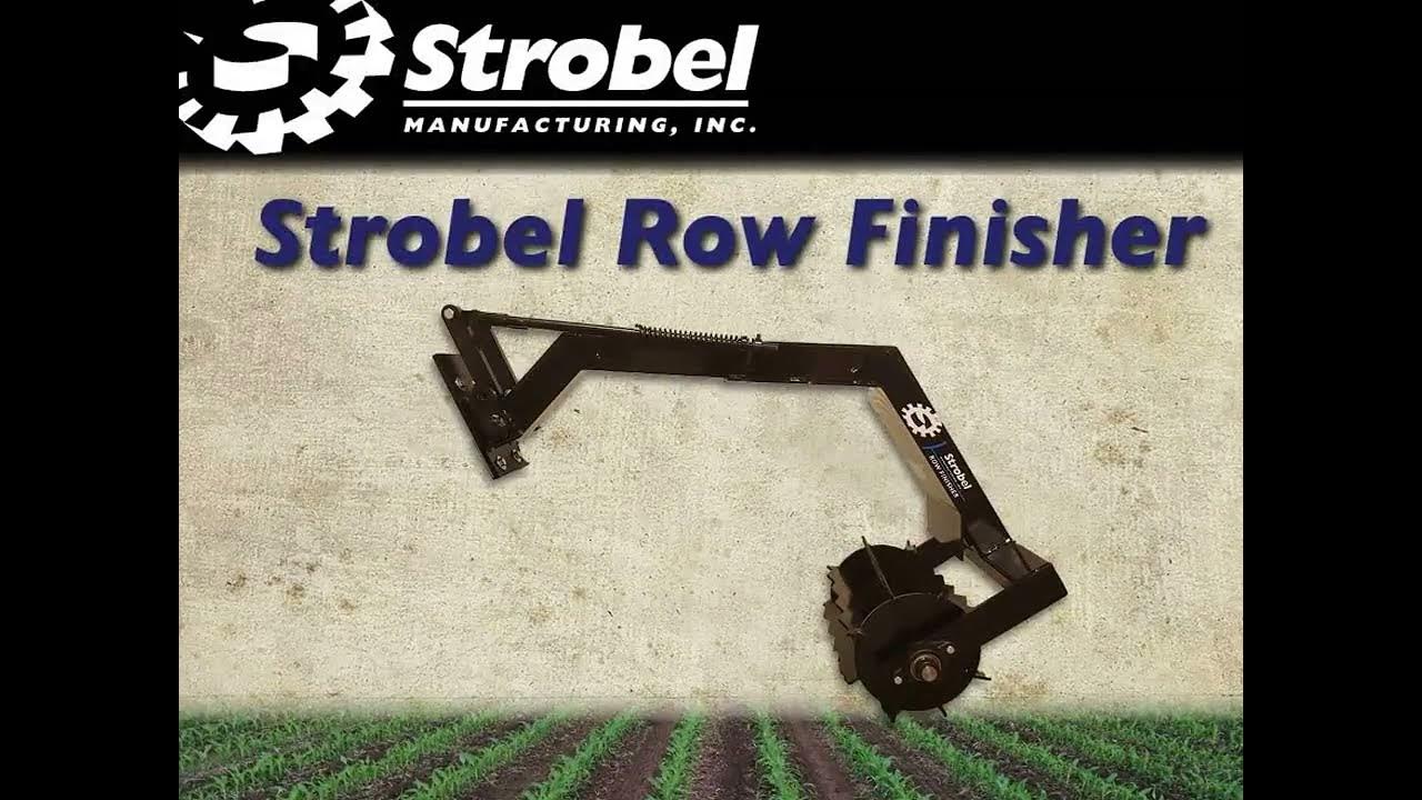 Strobel Row Finisher Increase Your Yields Remove the Root Mass YouTube