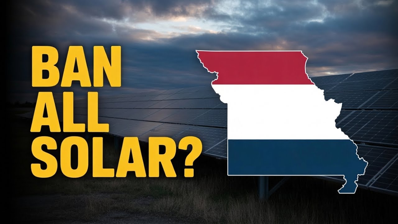 Missouri Wants to Ban All Solar Construction for Two Years