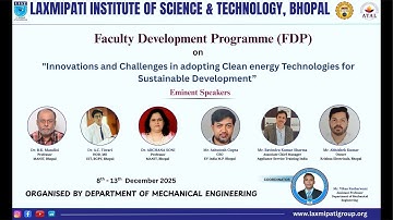 Faculty Development Programme (FDP) Day -3 (Session-5) at LIST, Bhopal