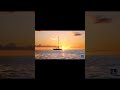 Beautiful Ocean Boat Sunset -- Emotional Violin