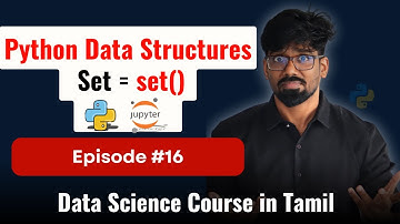 #16 Python Data Structures Made Easy | Data Science for Beginners in Tamil