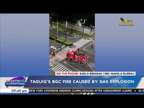 Taguig's BGC fire caused by gas explosion - YouTube