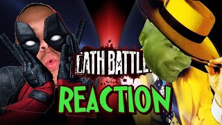 Deadpool VS Mask (Marvel VS Dark Horse) | DEATH BATTLE! reaction