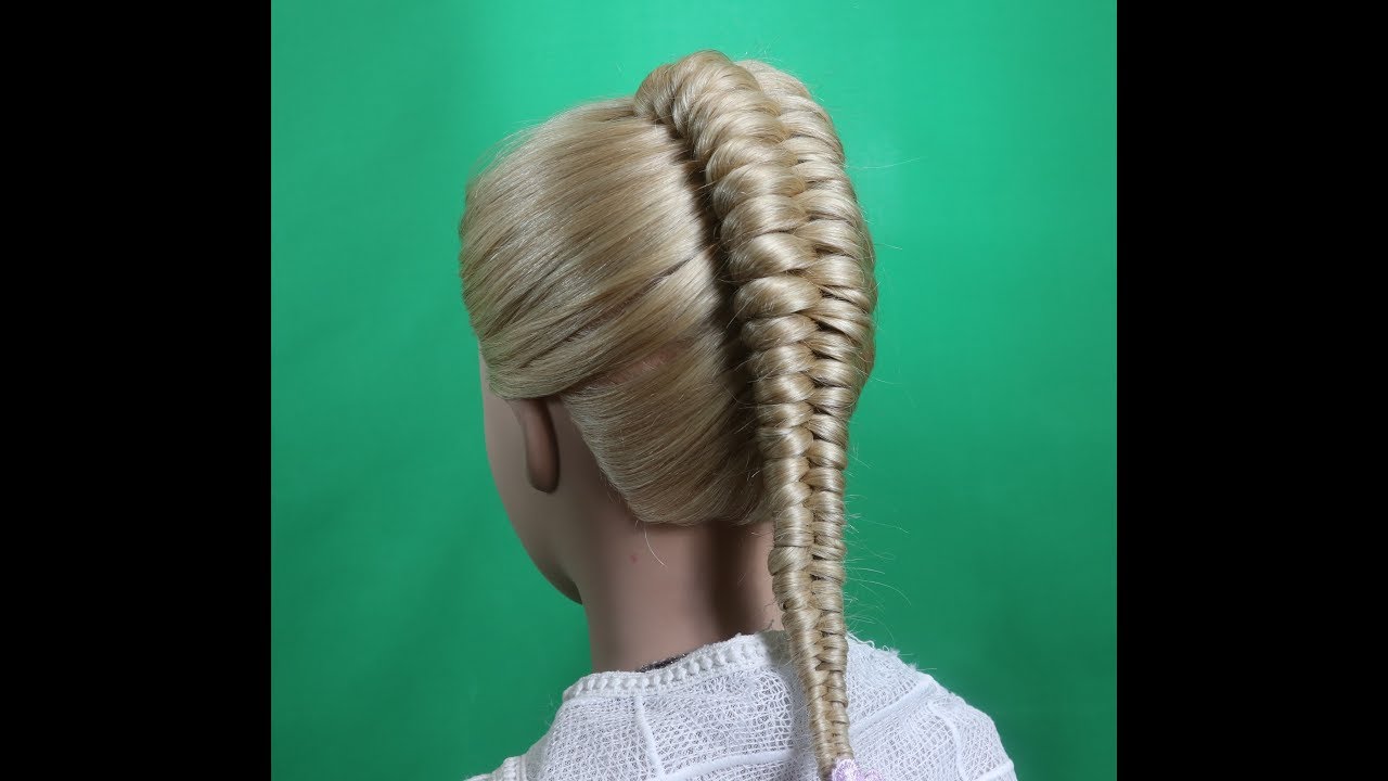 como hacer la trenza oruga o trena infinita