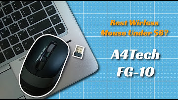 A4Tech FG10 Wireless Mouse Unboxing