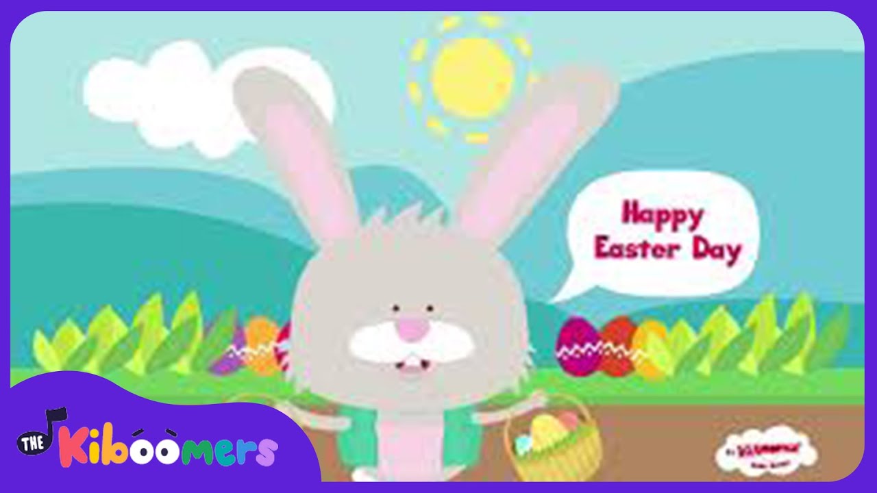 Here Comes Peter Cottontail   The Kiboomers Preschool Easter Songs