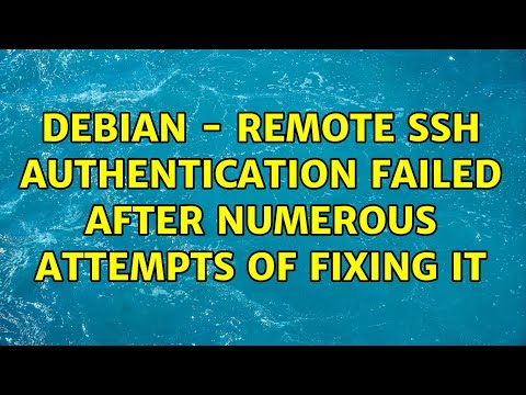 Debian - remote
