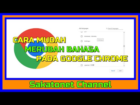 Video: Cara Mengubah Bahasa Menu