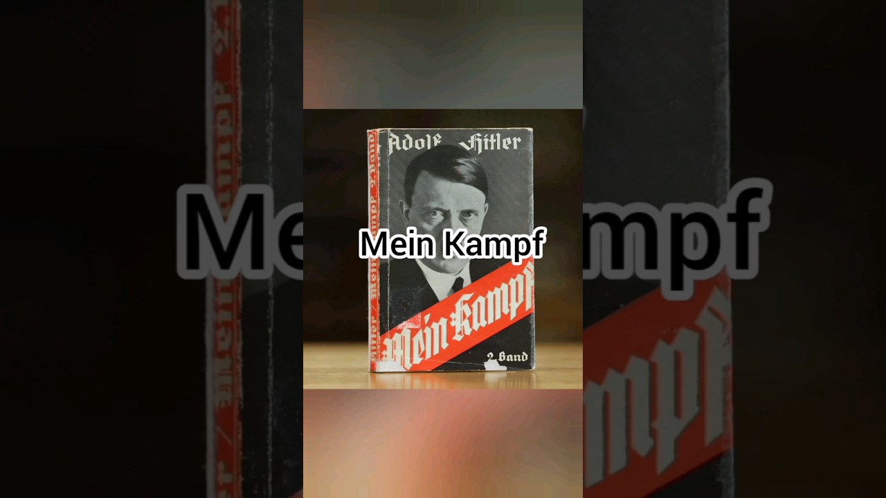 Adolf Hitler's book (Mein Kampf)