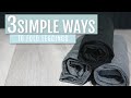 3 Simple Ways to Fold Leggings | Judi the Organizer