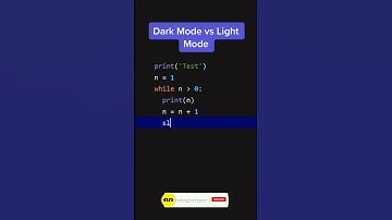 Dark Mode and Light Mode Coding? ||Programming 💻
