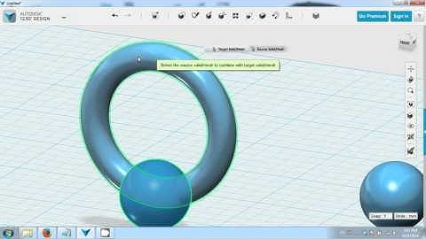 Autodesk 123D - Simple modeling tools - Part 6 - Combine