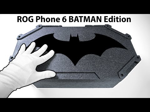 ROG Phone 6 BATMAN Edition Unboxing (unexpected)