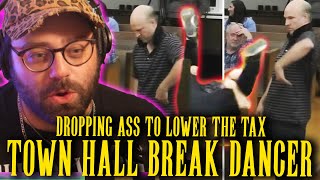 Town Hall Break Dancer is the Hero we all NEED