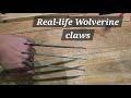 I made real-life Wolverine claws.