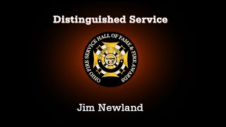 Jim Newland 2025 Ohio Fire Service Distinguished Service Award Winner