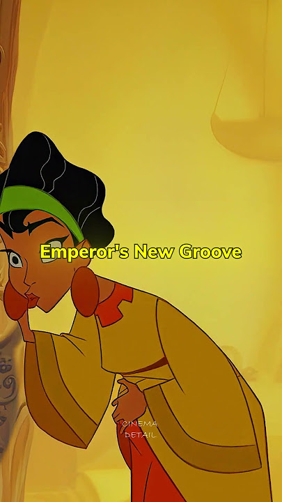 The pregnant woman detail in The Emperor's New Groove.