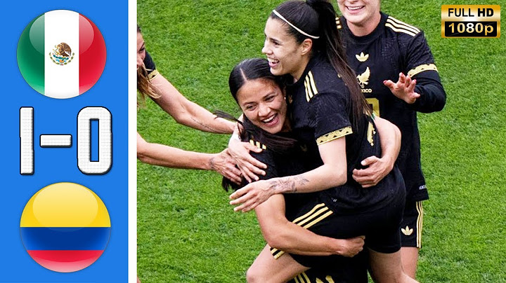 Mexico vs Colombia 1-0 Summary and Goals COMPLETE 🔥 Friendly International Women 2025 HD