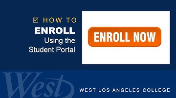 How to Enroll in Classes