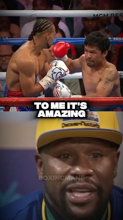 Mayweather Acknowledges Pacquiao’s Greatness