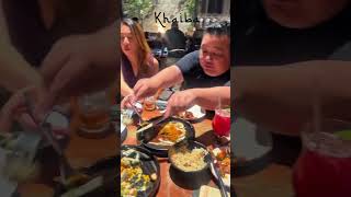 kakhaibang filipino food w/ dubai twist:Beef Sinigang, LambShank Caldereta, Habibi Cake +Halo-Halo!