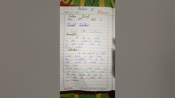 Class 9th-| Computer Science -|Lecture 3-| Candid solution-| Define ,notes and expectation.