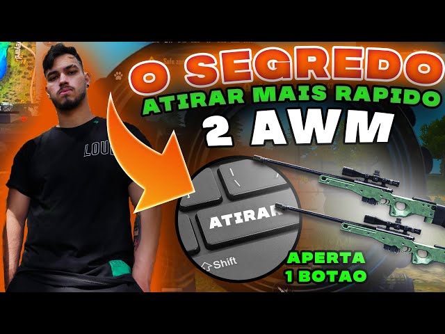 Mira boa no Free Fire: conheça os melhores jogadores de AWM do Brasil