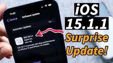 iOS 15.1.1 Released! BIG Issue Resolved! Very Important Update