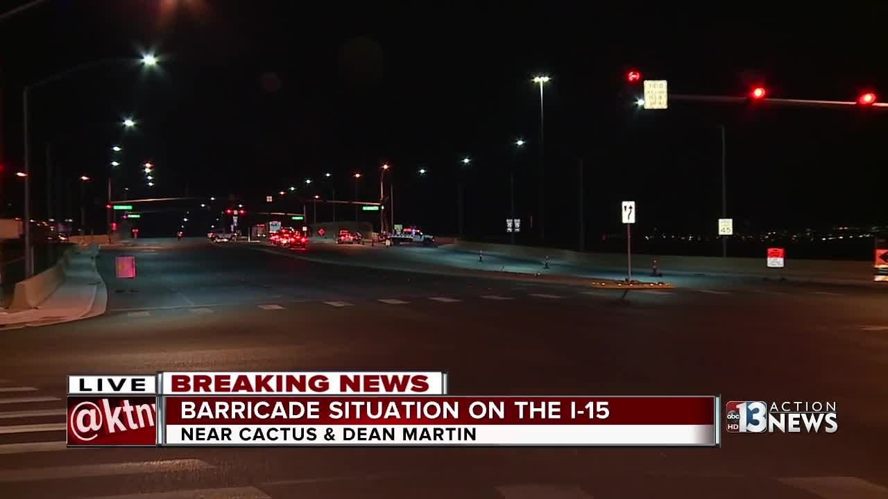 Standoff on I15 near Cactus YouTube