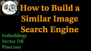 How to build a similar image search engine