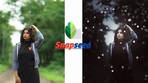 Snapseed Night Bokeh Editing - Best Bokeh Effect Editing Tricks - Snapseed PhotoEditing Urdu.Hindi