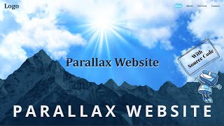 3D Parallax Scrolling Using HTML, CSS & JavaScript | 3D Webpages