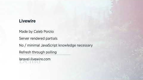 Building a Realtime Dashboard Powered by Laravel and Livewire - Freek Van der Herten