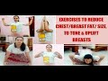 How to reduce breast size  breast fat  chest fat