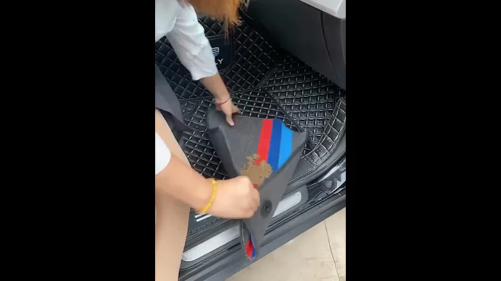 Extremely easy-to-clean double-layer car floor mat - DayDayNews