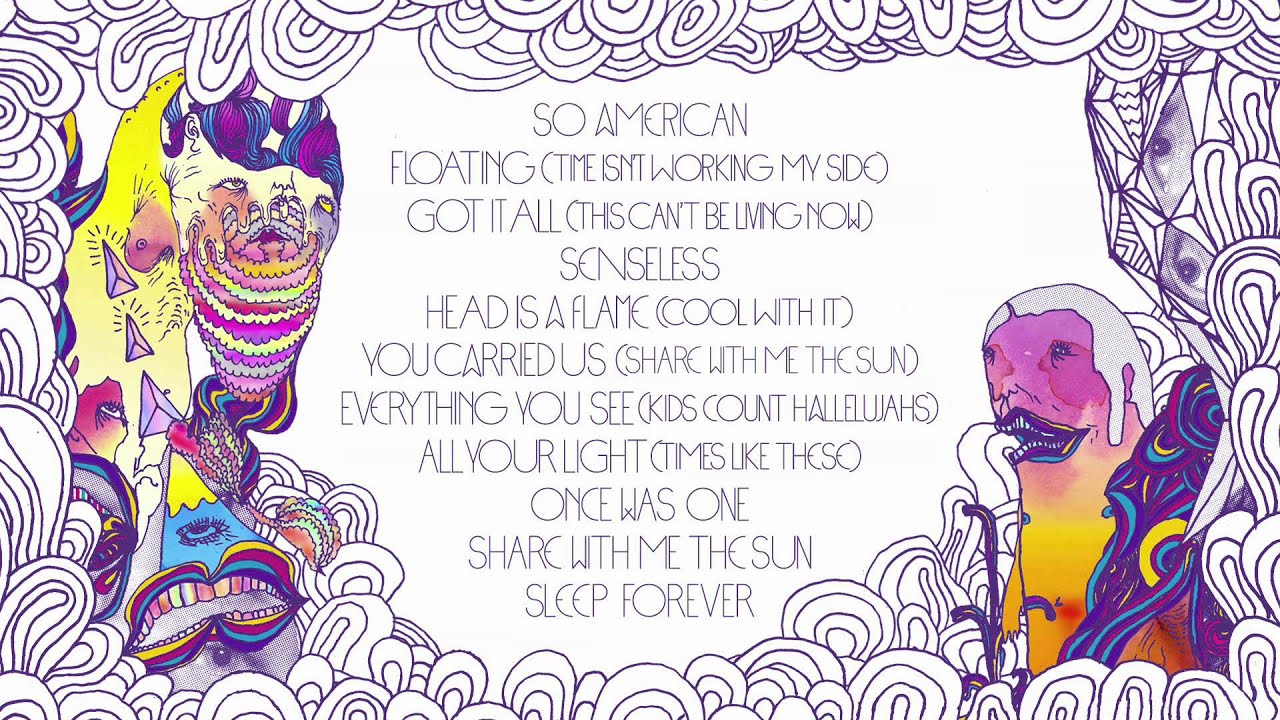 SO AMERICAN LYRICS by PORTUGAL. THE MAN: pain was a color