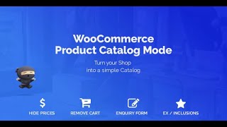 WooCommerce Catalog Mode WooCommerce Catalog Mode