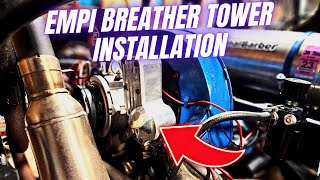 Installing EMPI Oil Breather & Fill Tower on my Volkswagen Beetle Powered Dune Buggy