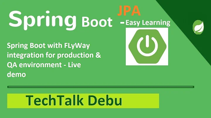 Spring Boot with Spring Data JPA  Flyway Migration | org.flywaydb.core.api.FlywayException