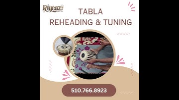 Tabla reheading and tuning in Bayarea California