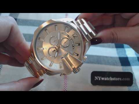 men's-gold-tone-diesel-mega-chief-chronograph-watch-dz4360