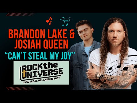Josiah Queen Brandon Lake Sing Can T Steal My Joy At Rock The Universe