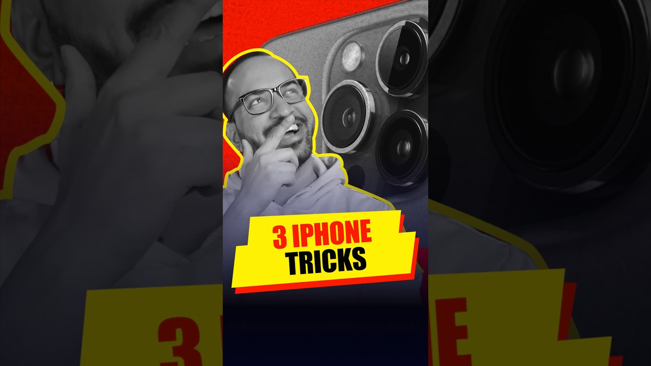 3 iPhone Tricks You need to Try | #shorts