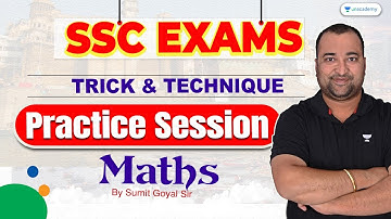 Maths Practice Session I Trick & Technique I Sumit Goyal
