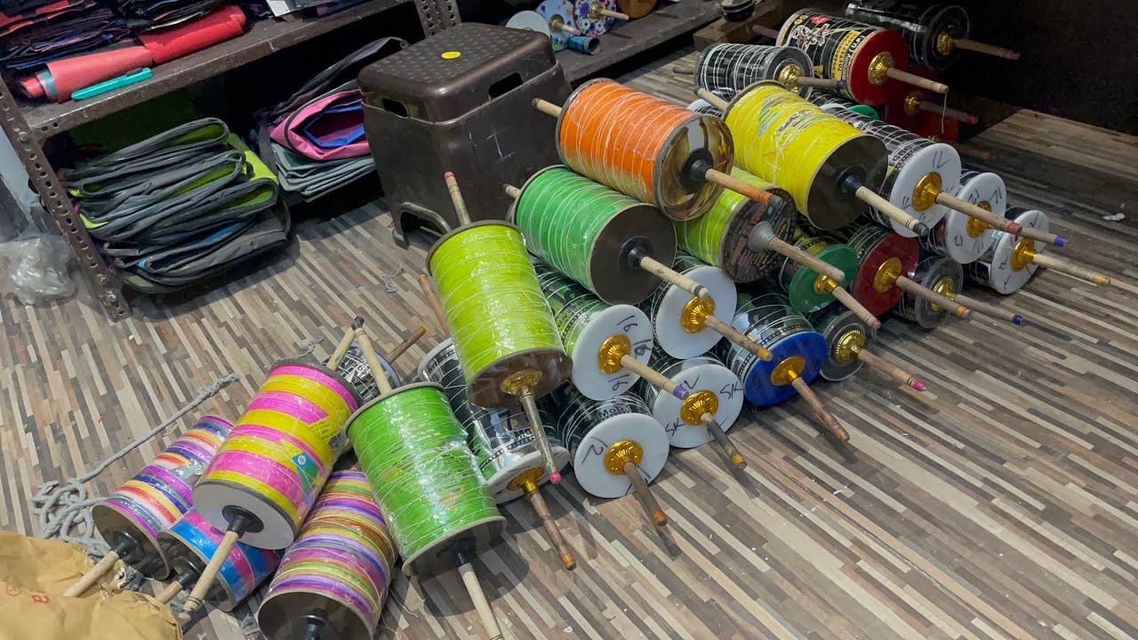 9,12,16 CORD ,8400 MANJHA AVAILABLE AT KAPOOR KITE EMPORIUM❤️|| EK NUMBER KI MANJHOLI , ADHII 😍🔥||