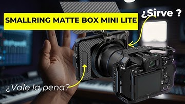 SMALLRIG MATTE BOX MINI LITE Este ACCESORIO cambiara tus Videos