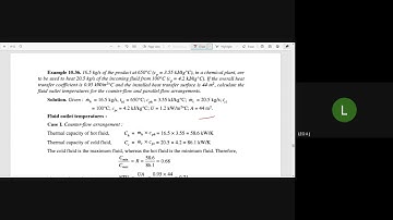 HMT-KTU-Module4-Problems on heat exchanger-NTU