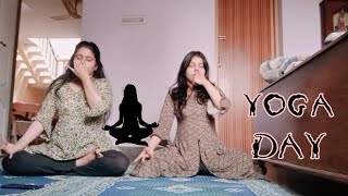 Yoga and Exercise Routine🧘with my Sister|Daily Vlogging