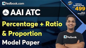 AAI ATC Numerical Ability Questions | Percentage+ Ratio and Proportion Tricks | AAI ATC Model Paper