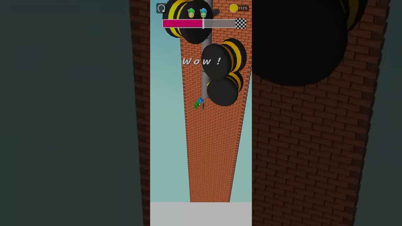 Bricky fall gameplay  